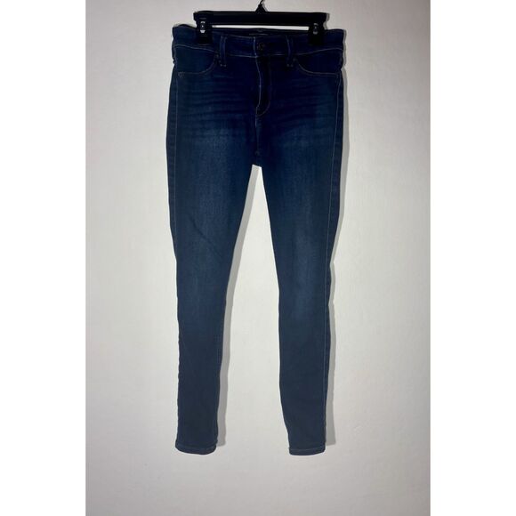 Abercrombie & Fitch Harper Low Rise Jean Legging Women’s 26 2S Dark Wash Denim - Picture 1 of 5